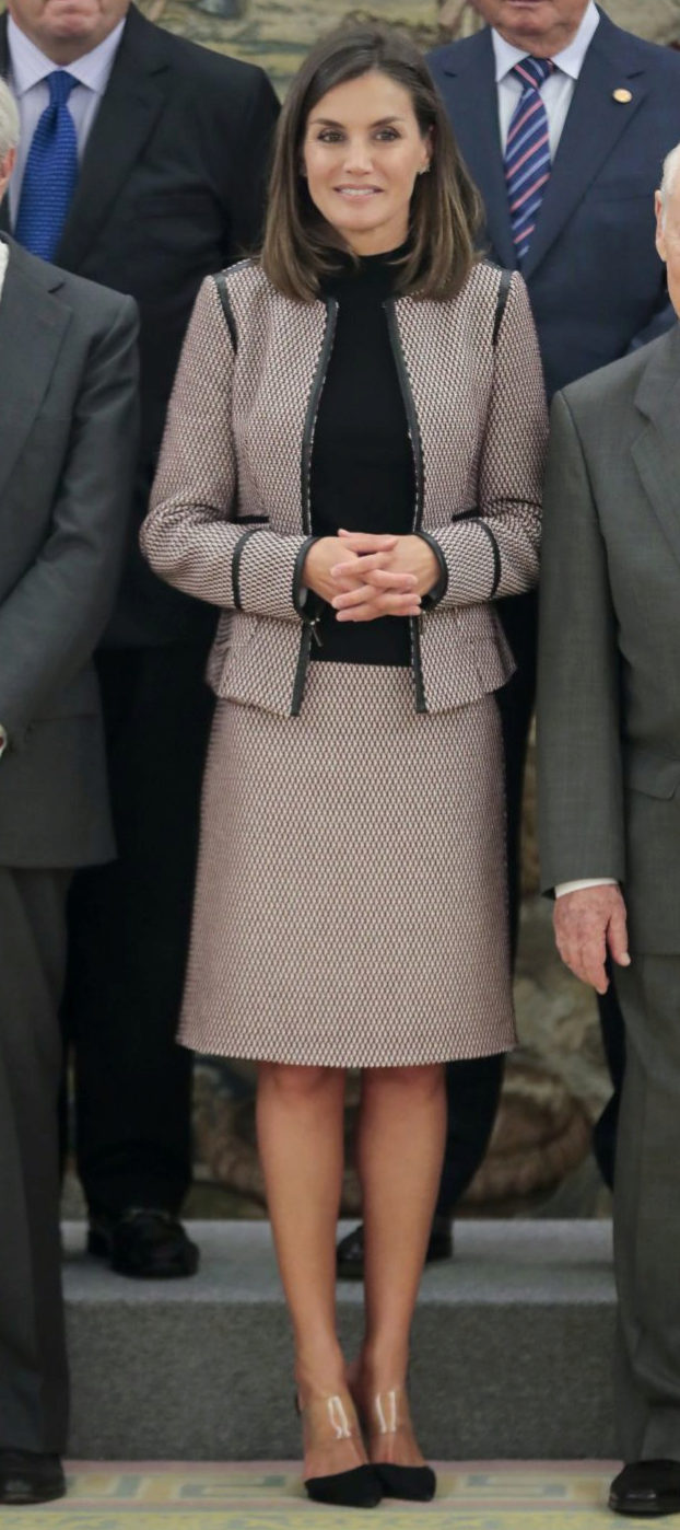 La reina Letizia en el museo del Prado.