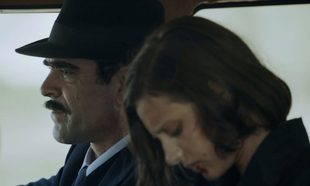 Michelle Jenner y Luis Tosar en "La sombra del la ley"