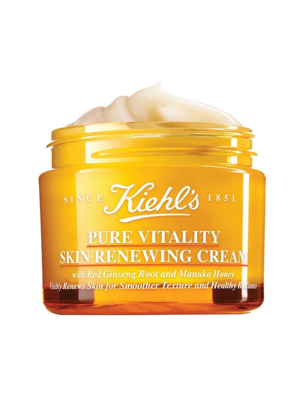 La Pure Vitality Skin Renewing Cream, de Kiehl&apos;s con su fórmula a...