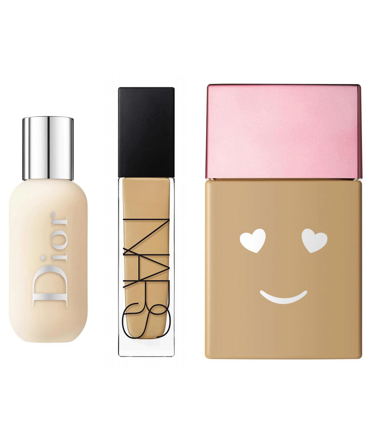 Maquillaje Dior face and body foundation, Nars natural radiant...