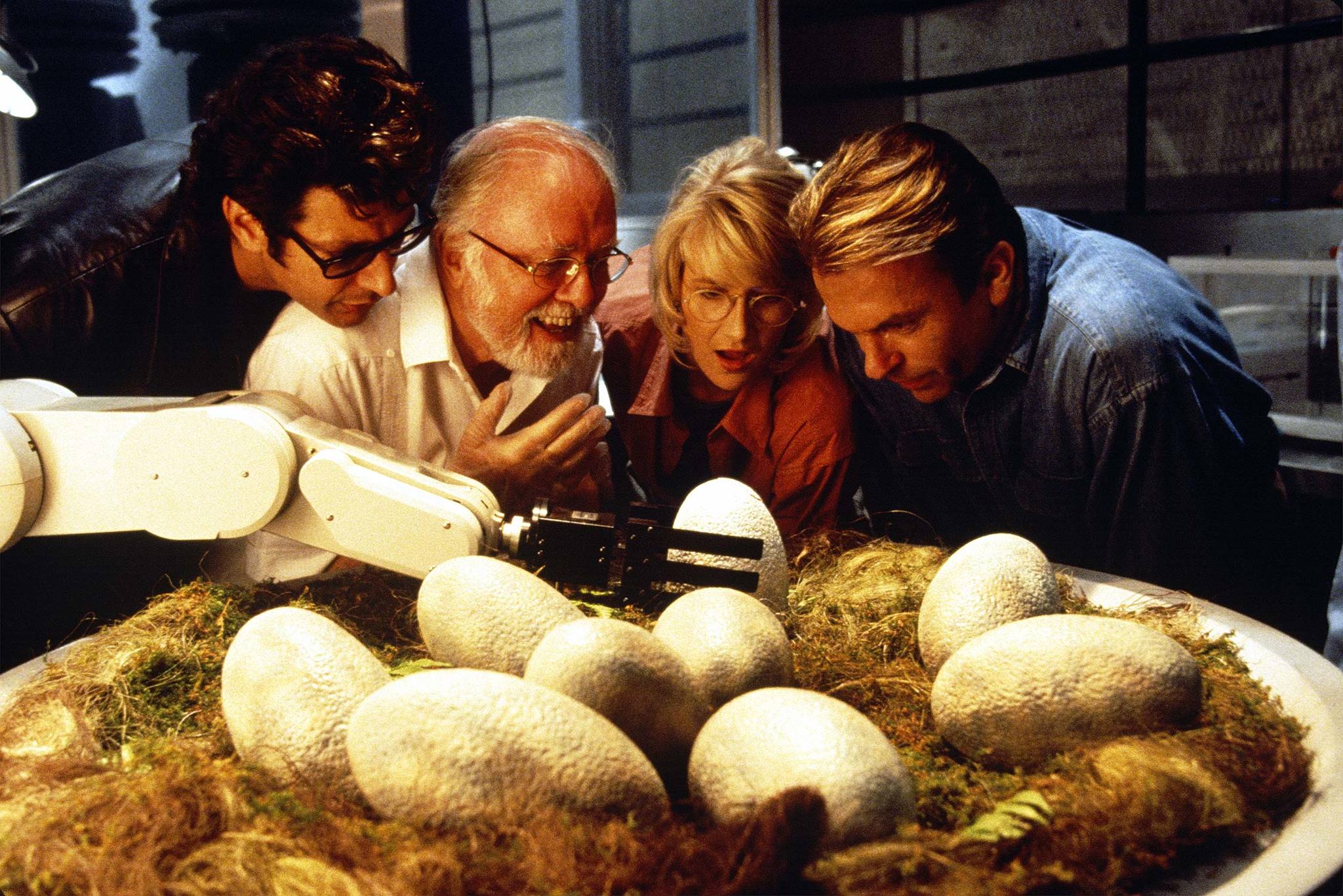 Escena de Jurassic Park, la película que desencadenó toda una gran...
