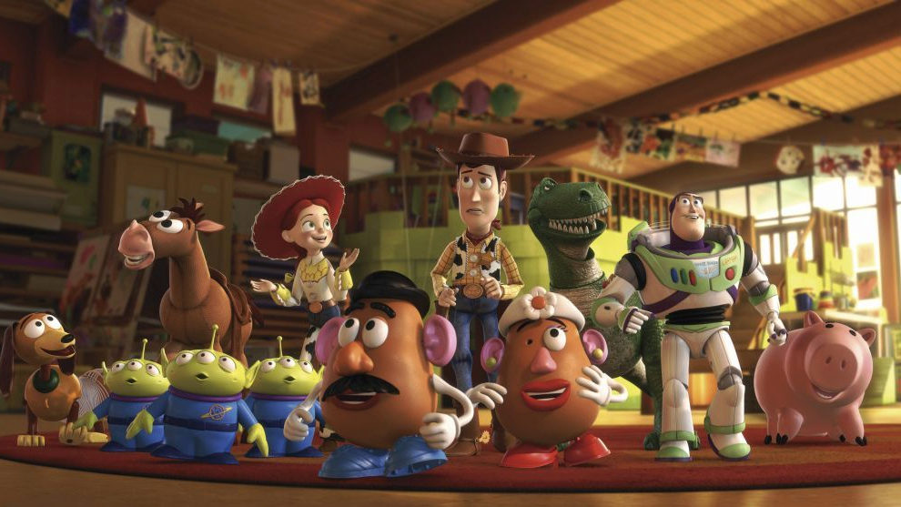 Toy Story fue la película más taquillera del año, con tres...