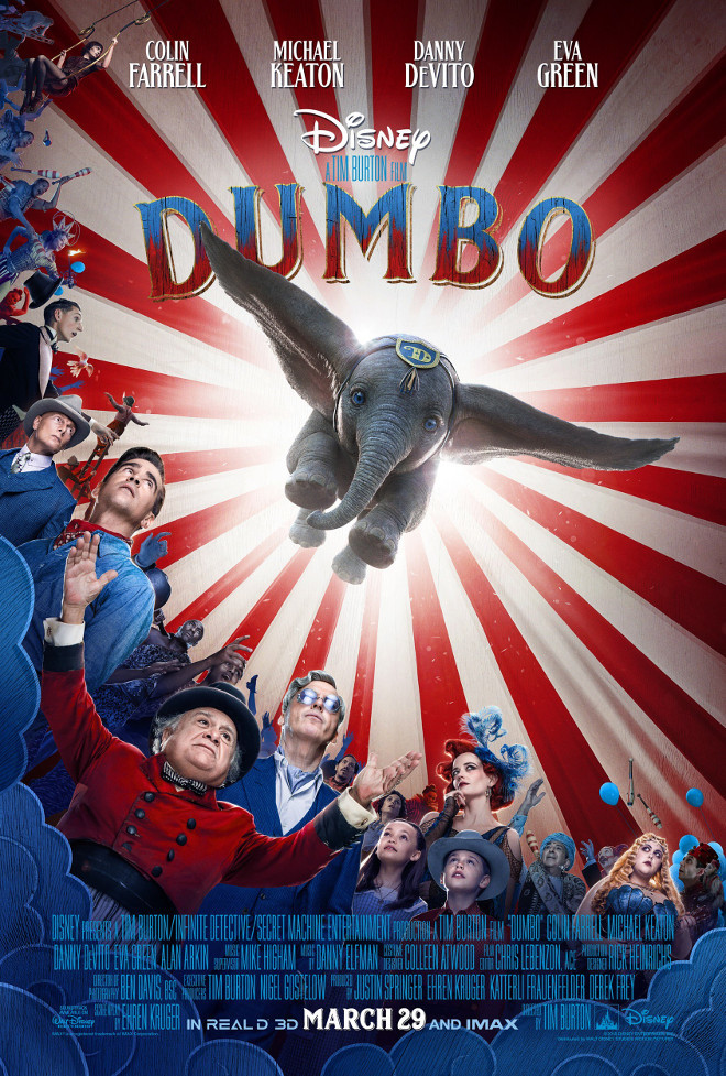 Dumbo cobrará vida de la mano de Tim Burton.