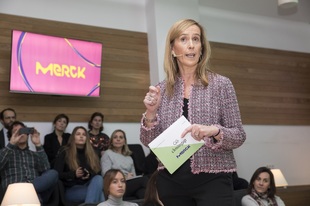 Marieta Jimnez, CEO de Merck y fundadora de ClosinGap, durante la...