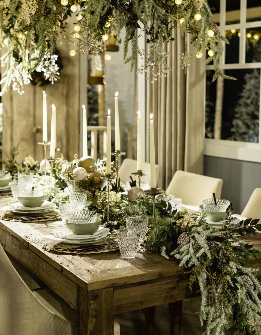 Bourgeon como eso alfiler Mesas de Navidad: 25 ideas para decorar tus cenas y comidas...