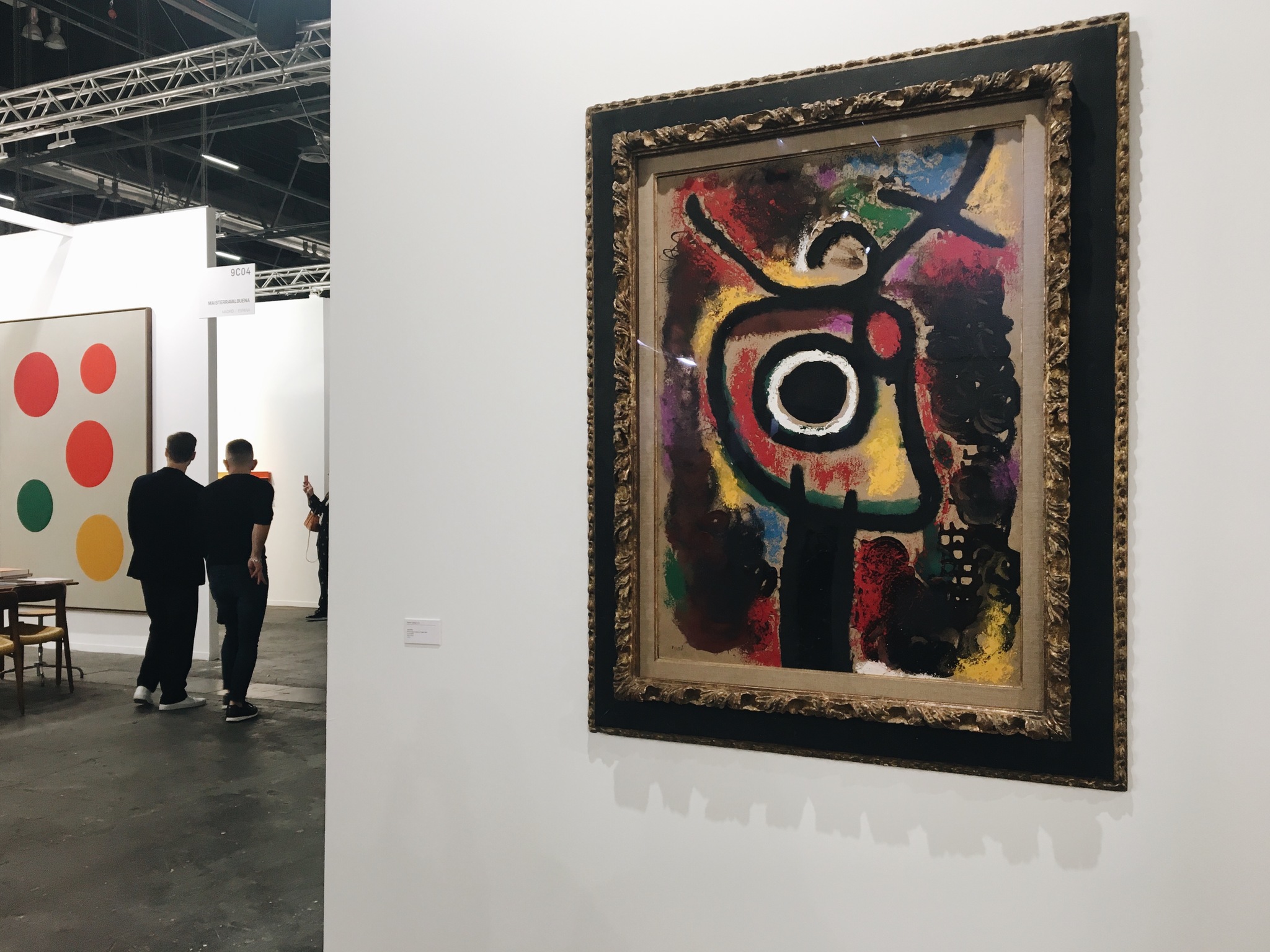 'Personnage et oiseau, 27 juillet' (1963), de Joan Miró. El cuadro más caro de ARCO 2019.