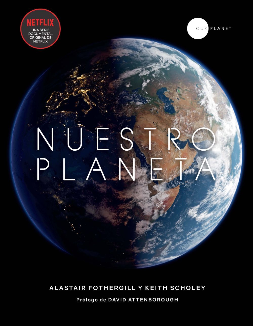 Portada del libro Nuestro Planeta, editado por geoPlaneta