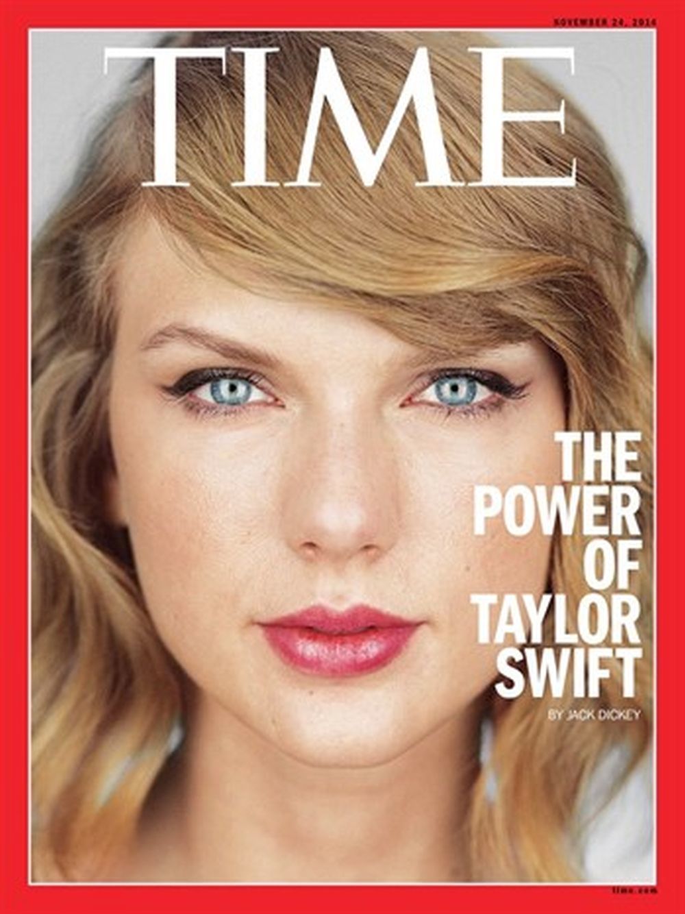 Taylor Swift portada de Time