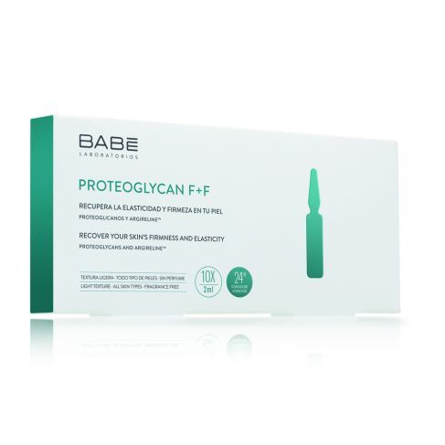 Ampollas Proteoglycan F+F de Babé (14 euros) aportan firmeza y flexibilidad a la piel.