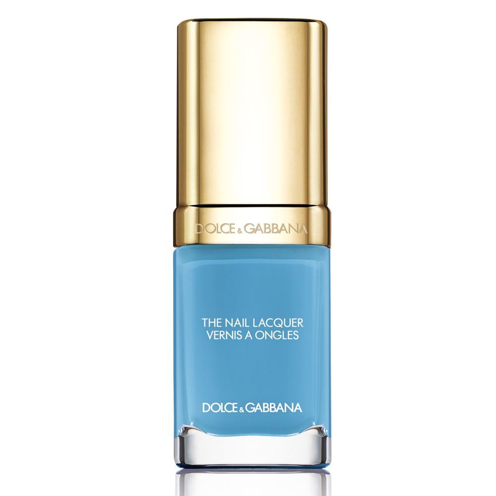 The Nail Lacquer in Sunset 821 Light Blue de Dolce & Gabbana.