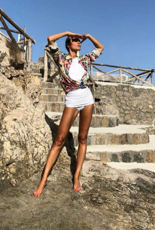 Giorgia Tordini es de las que ms nos inspira en sus looks de playa
