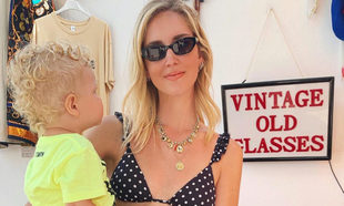 Chiara Ferragni y su hijo Leo en Ibiza