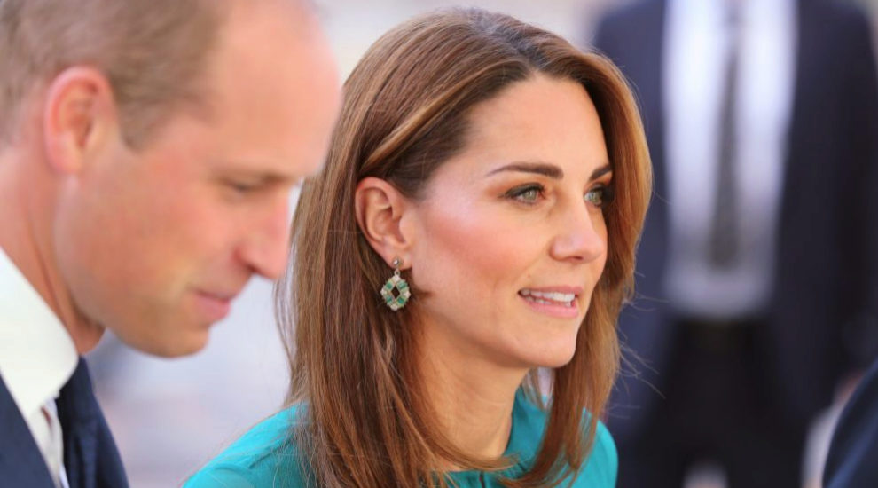 Kate Middleton y el prncipe Guillermo.