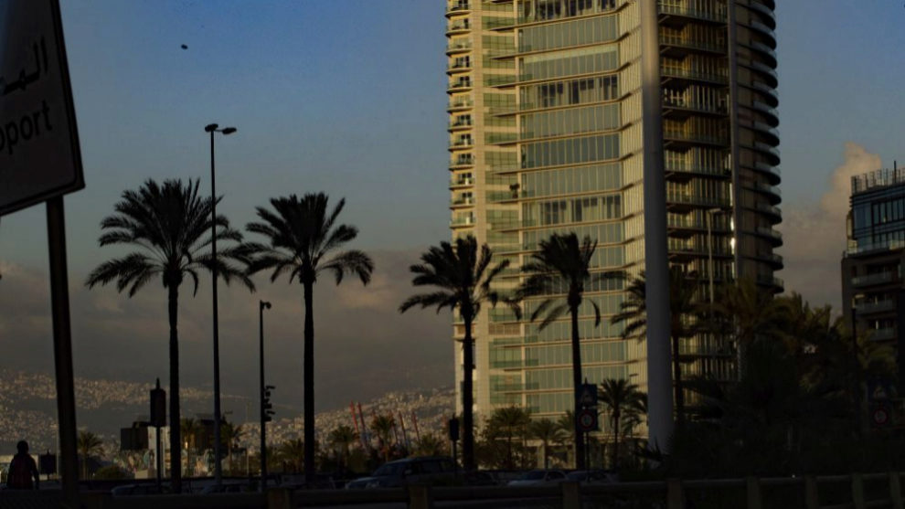 Vistas de la ciudad de Beirut.
