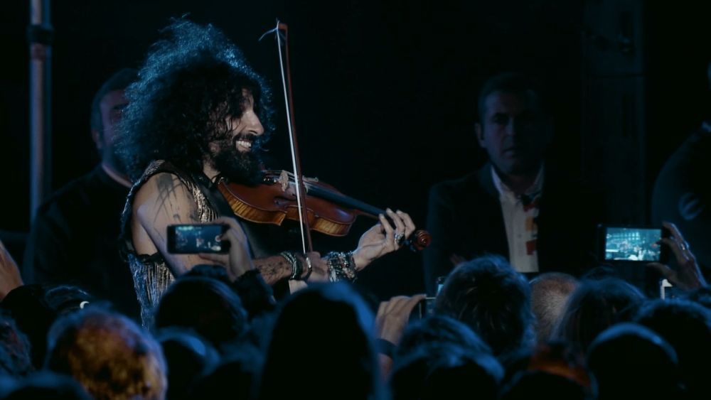 Ara Malikian en uno de sus conciertos.