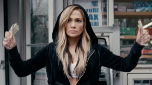 Jennifer Lopez en su papel como Ramona en la pelcula &quot;Hustlers&quot;.