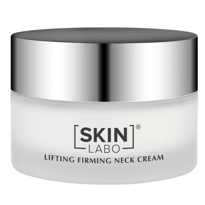 Lifting Firming Neck Cream, de SkinLabo (29 euros). Con ingredientes naturales, hidrata, tensa, redensifica, calma y controla el desarrollo de manchas y arrugas en el cuello.