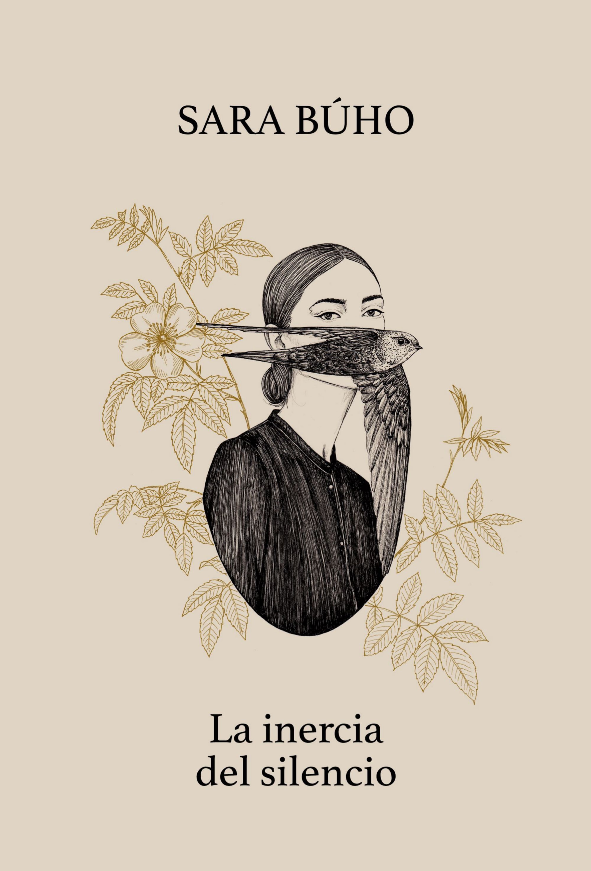 Portada de La inercia del silencio, de Sara Búho, con ilustraciones de Laura Agustí