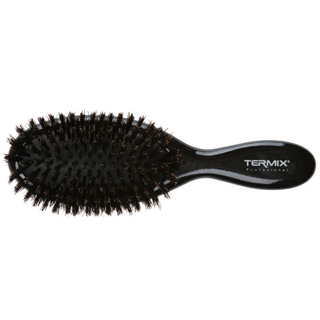 Cepillo Jabalí, de Termix (16,99 euros). Herramienta de peinado neumática de madera con cerdas de jabalí que permite trabajar el cabello con suavidad.