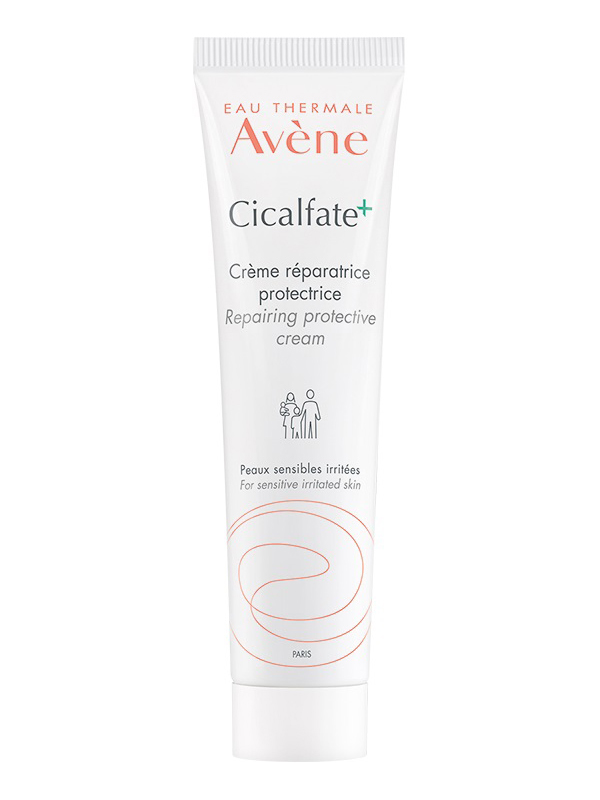 Avène Cicalfate Crema reparadora alivia, repara y purifica rápidamente la piel irritada.