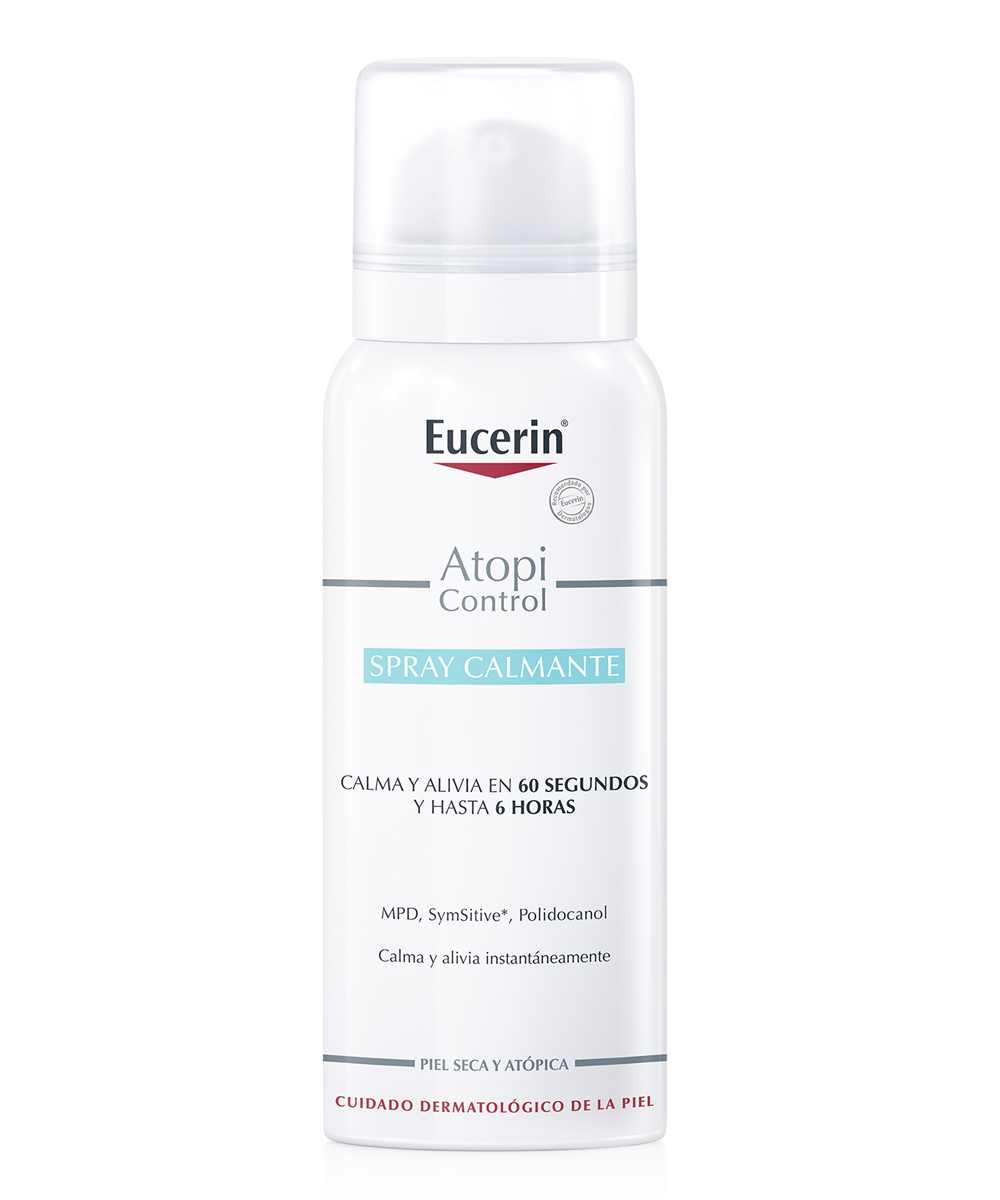 Eucerin Apicontrol Spray Calmente reduce el picor de la piel en solo 60 segundos, con un efecto prolongado de hasta 6 horas.