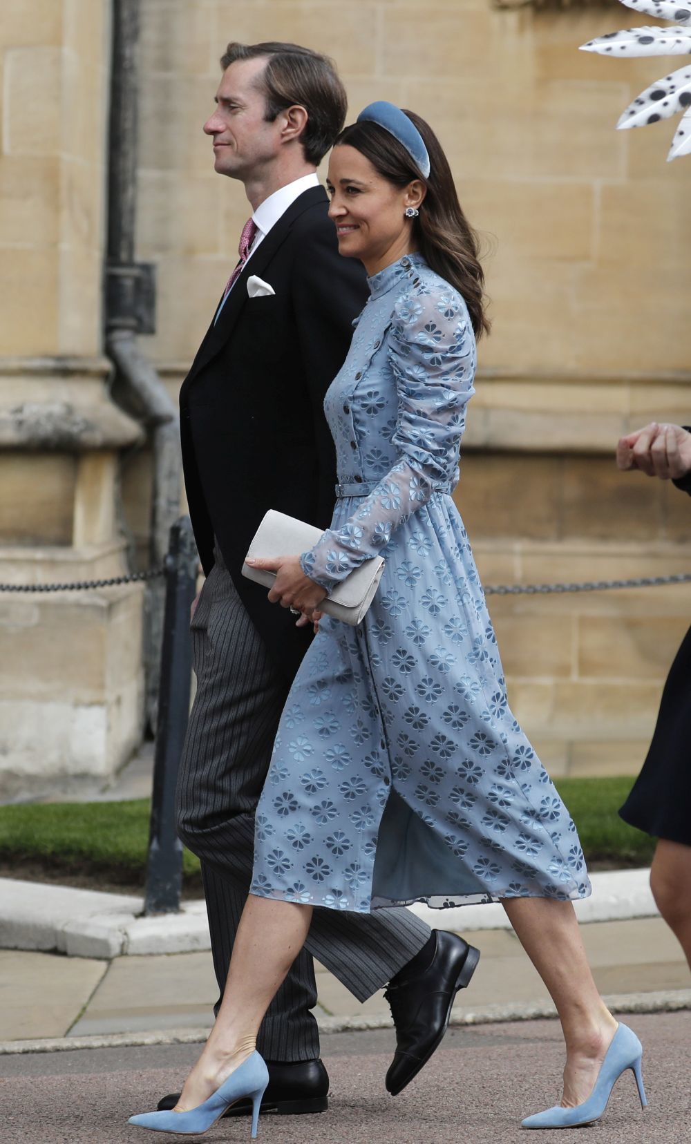 Pippa Middleton en la boda de Lady Gabriella Windsor.