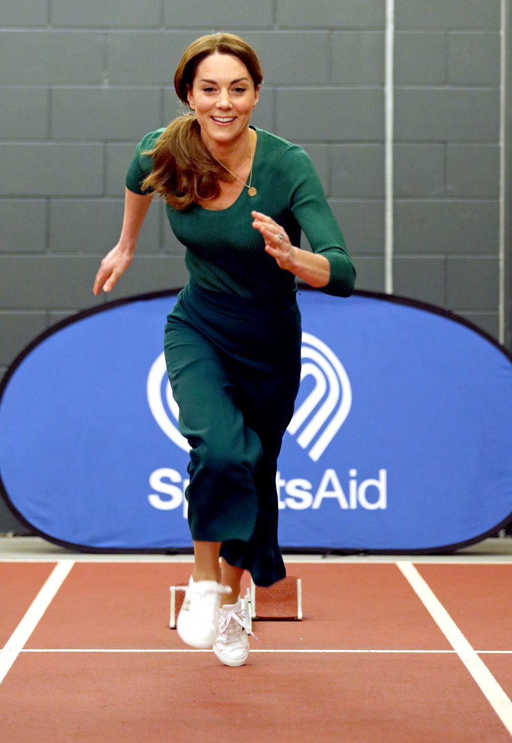 Kate Middleton haciendo deporte.