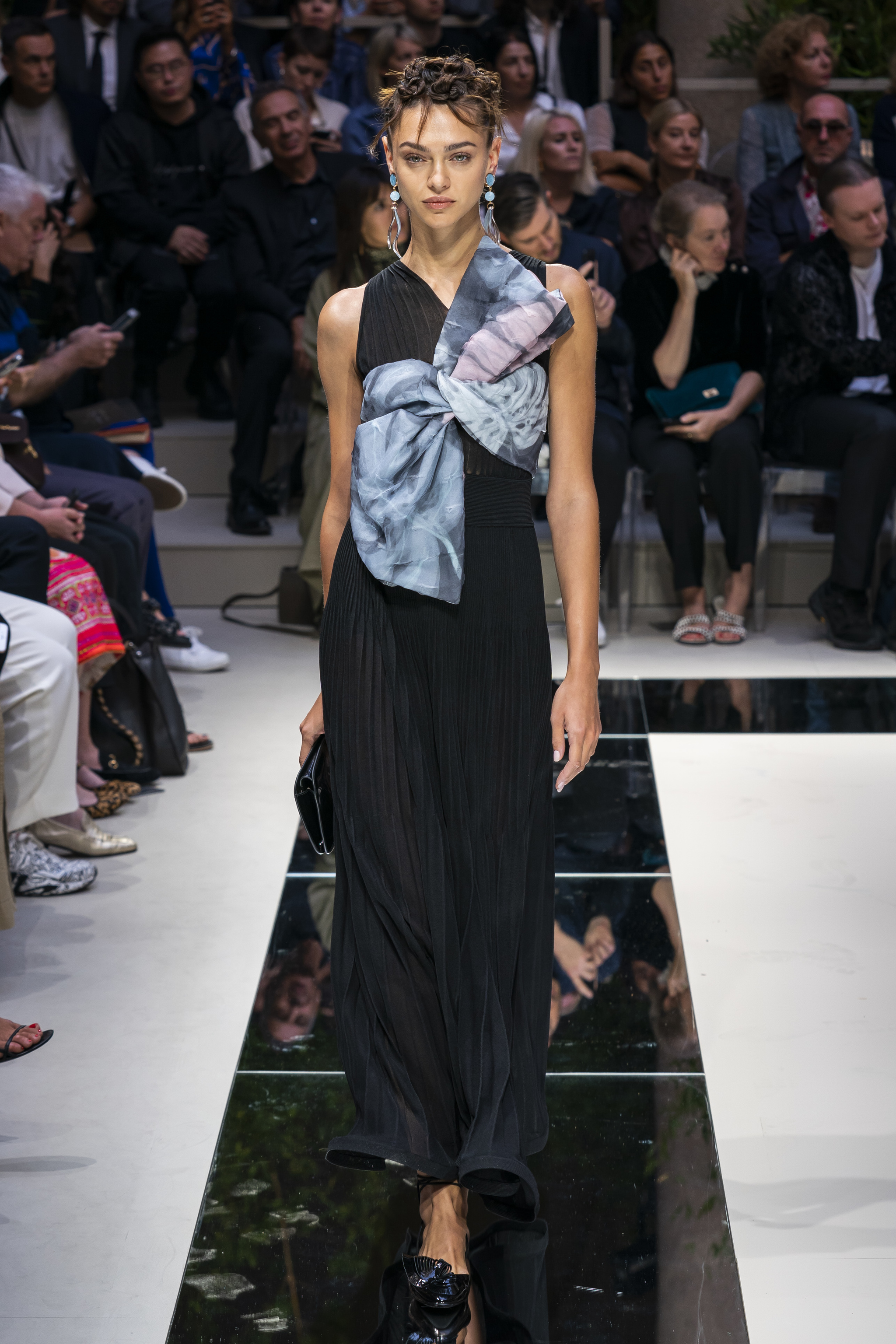 Un vestido de Giorgio Armani de la colección primavera-verano 2020.