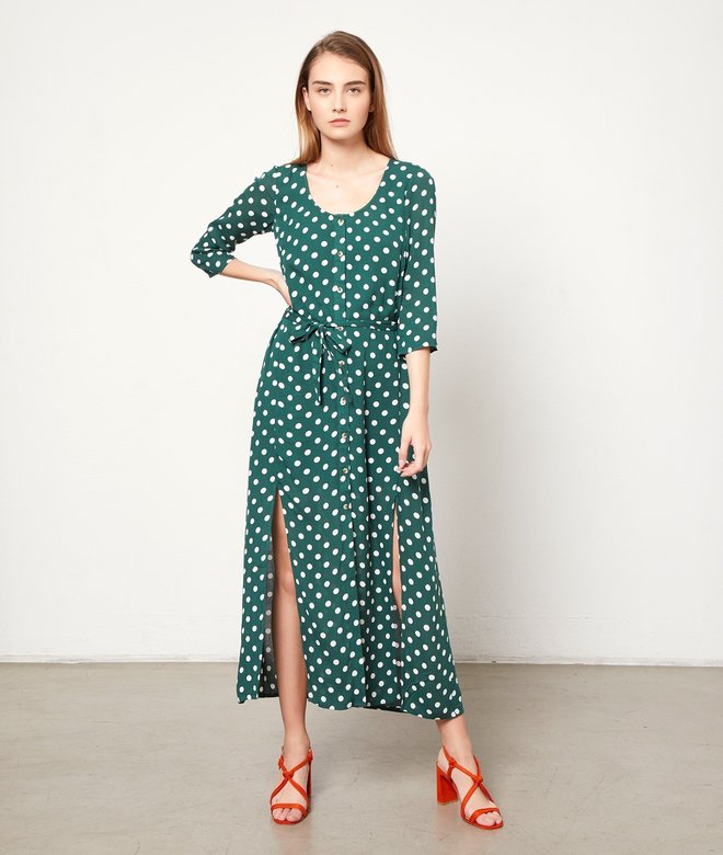 Estos vestidos largos con manga larga perfectos para recibir al | Telva.com