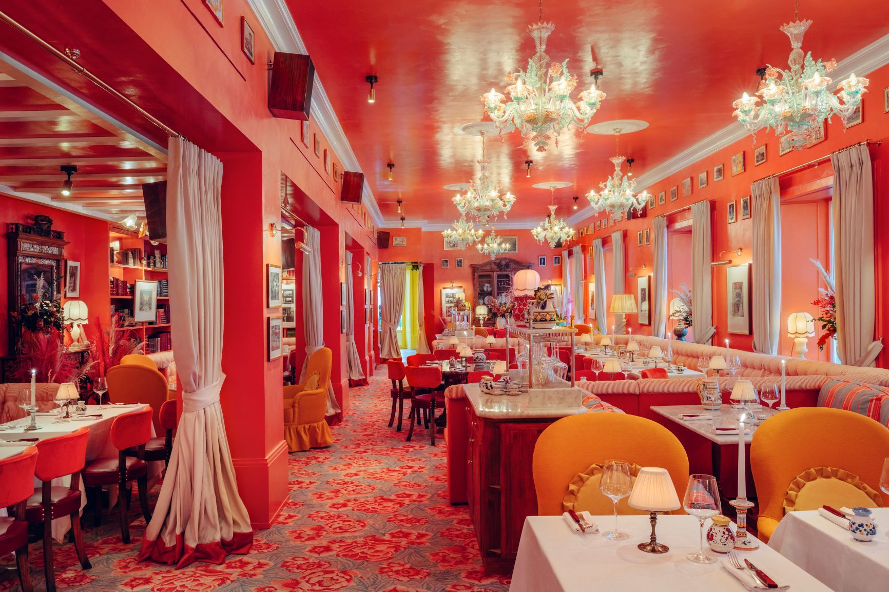 El grupo Big Mamma cuenta con su propio estudio de diseño para la decoración de sus 13 restaurantes.