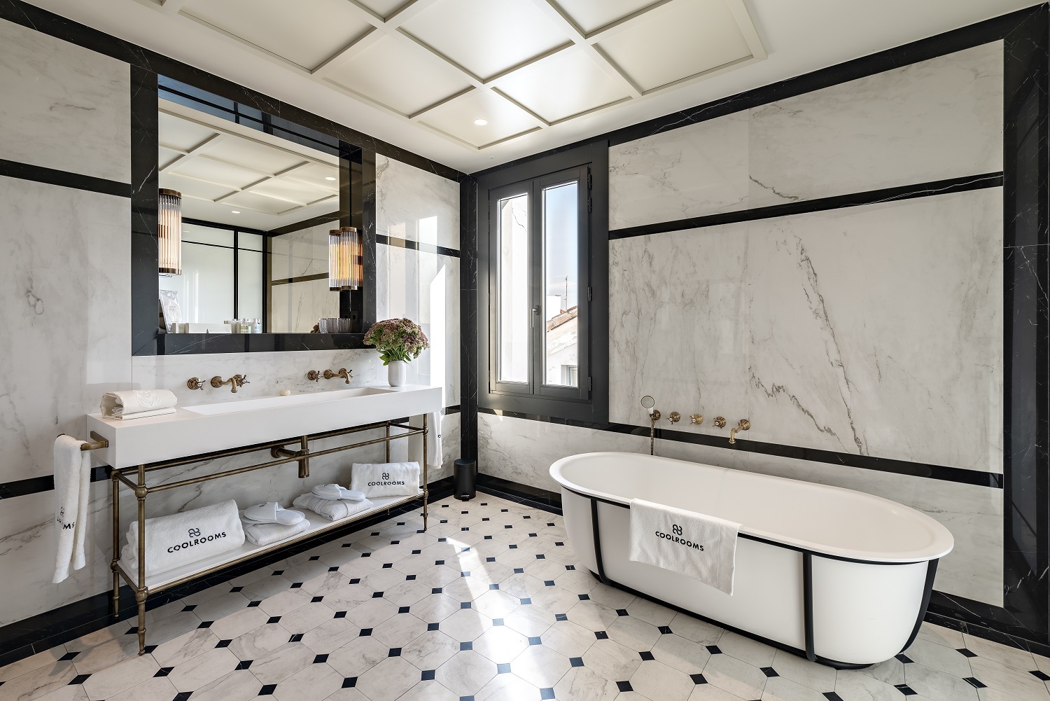 Las lujosas suites del hotel Coolrooms Atocha han sido diseñadas de forma exclusiva para ofrecer una experiencia de lujo.