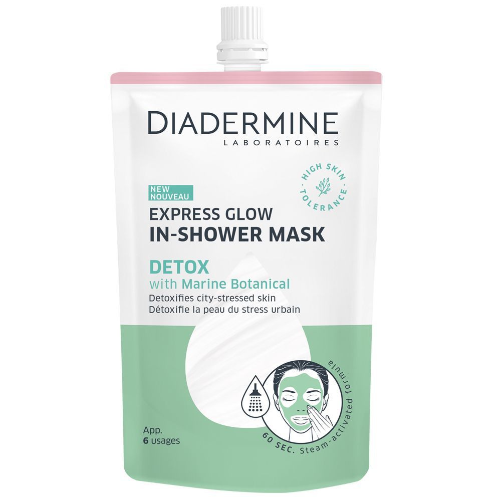 Mascarilla facial detox para la ducha In-Shower Mask de Diadermine