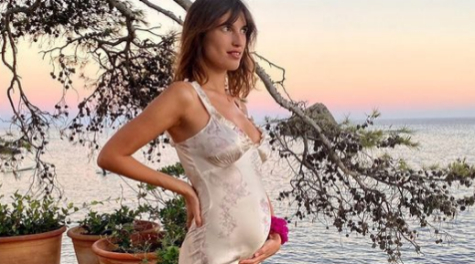Jeanne Damas anunci su embarazo con esta idlica imagen en su...