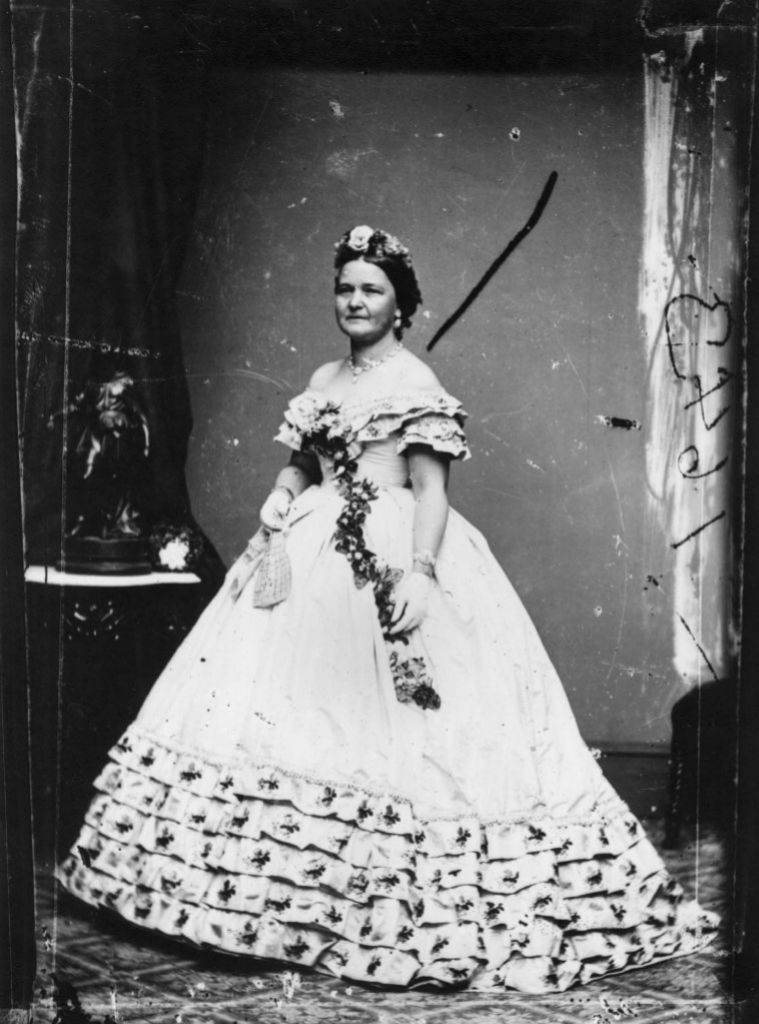 Mary Todd Lincoln.