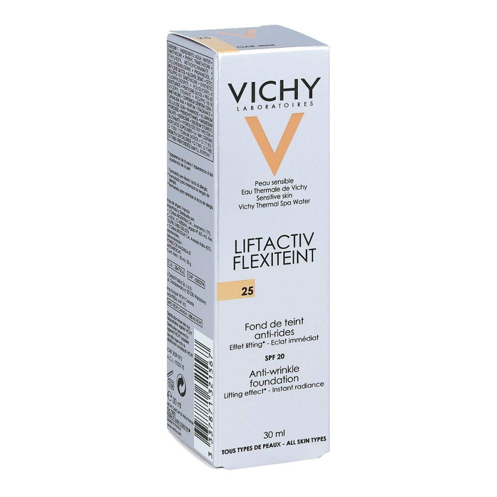 Pieles maduras: Liftactiv Flexiteint Base de maquillaje antiarrugas de Vichy.