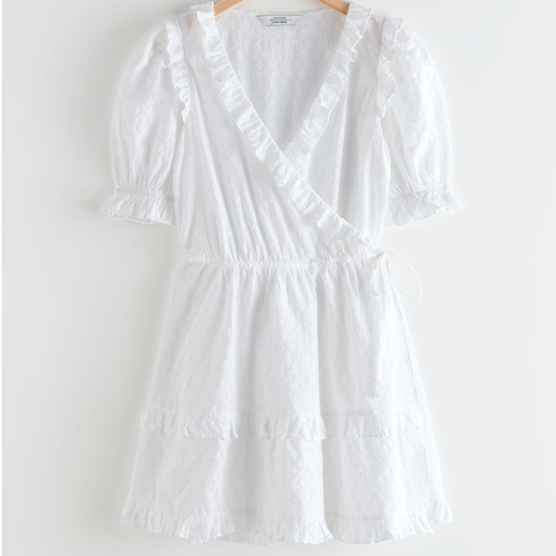 Mini vestido blanco