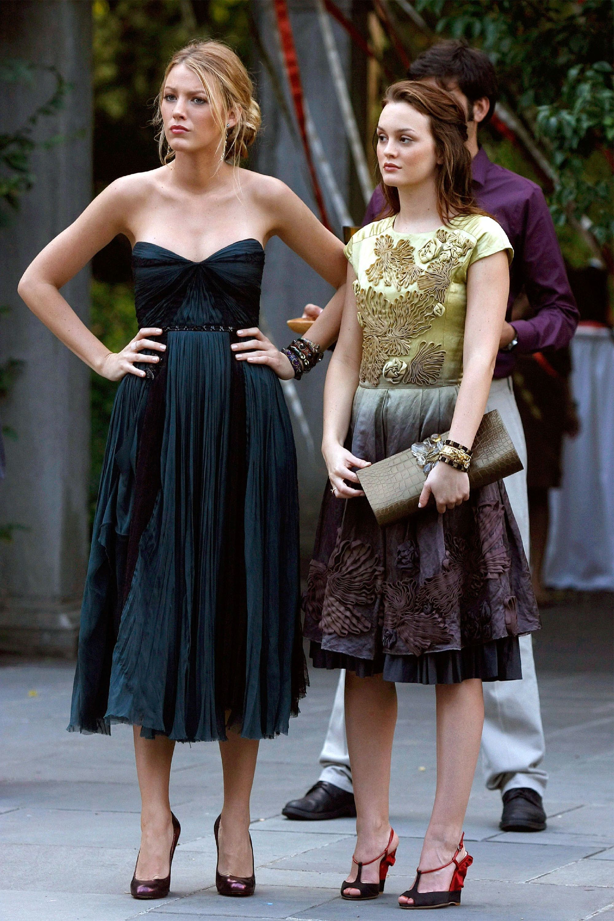 Los vestidos de las protagonistas de Gossip Girl.