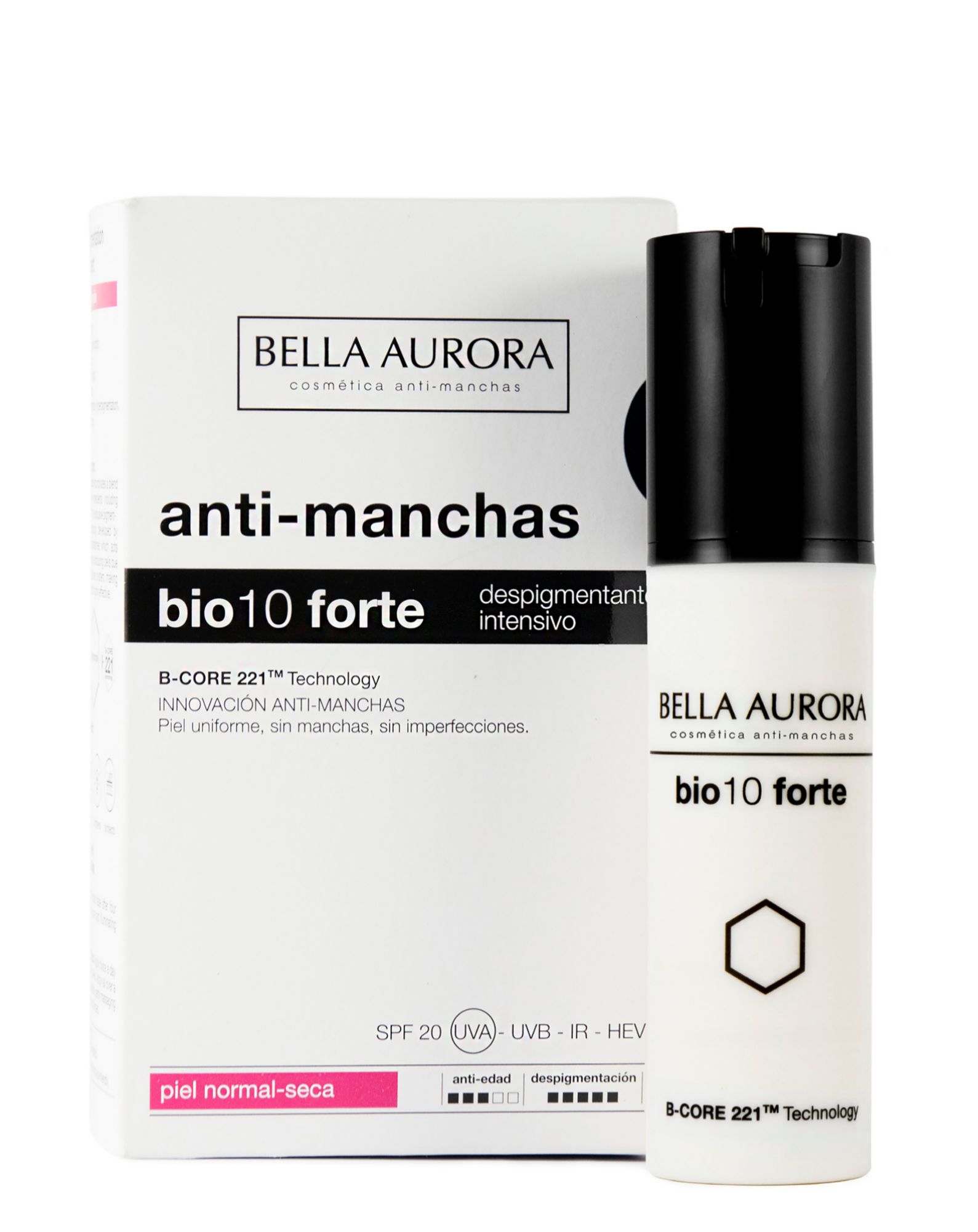 Bio10 forte anti-manchas es un despigmentante intensivo que te ayudará a cuidar tu rostro.