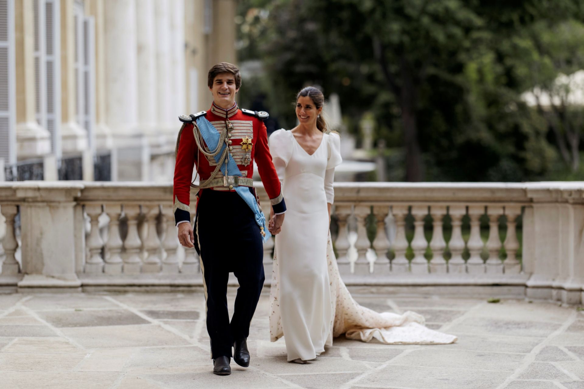 Los recién casados en el palacio de Liria