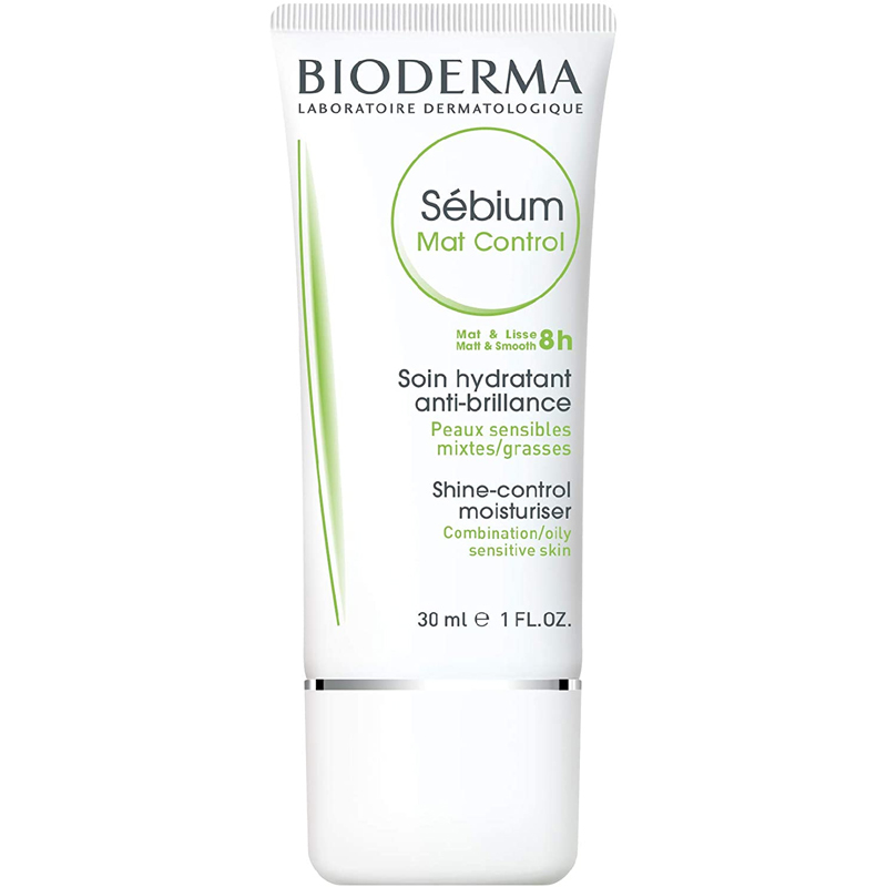 Crema hidratante para piel grasa Sébium Mat Control de Bioderma.
