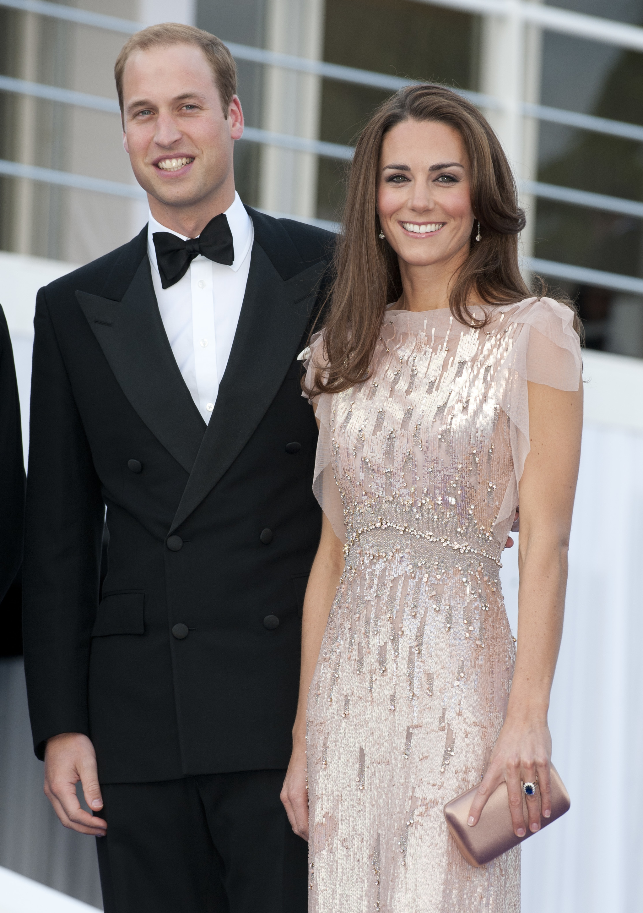 Kate Middleton y el Príncipe Guillermo en la gala en apoyo de los Hospicios para niños de East Anglia en 2011.