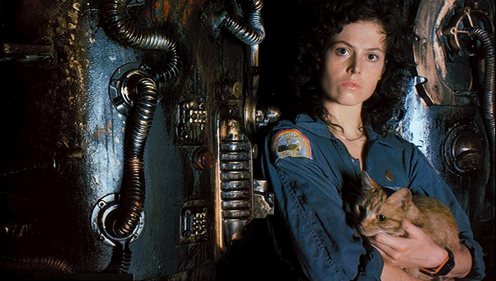 Sigourney Weaver en Alien, el octavo pasajero