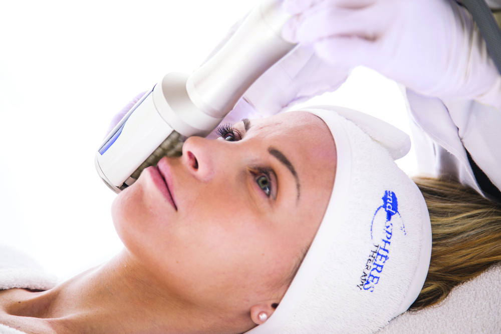 Endosphères Therapy también cuida la piel del rostro gracias a su efecto anti-aging.