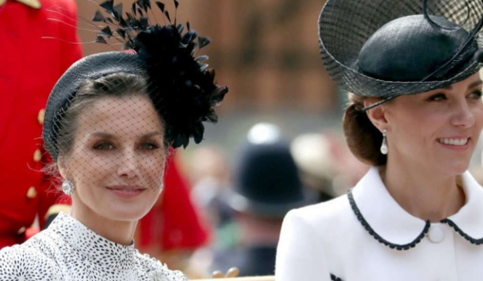 La reina Letizia y Kate Middleton