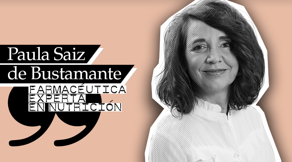 Paula Sáiz de Bustamante es farmacéutica especialista en nutrición. Puedes seguirla cada mes en Telva.com.