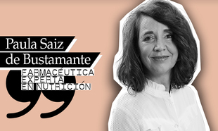 Paula Sáiz de Bustamante, farmacéutica y experta en nutrición.