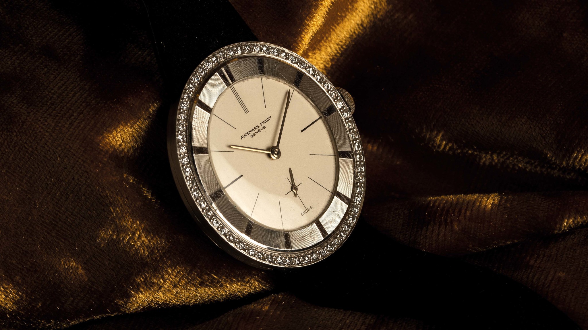 Reloj Audemars Piguet de platino, años 50, para caballero.
