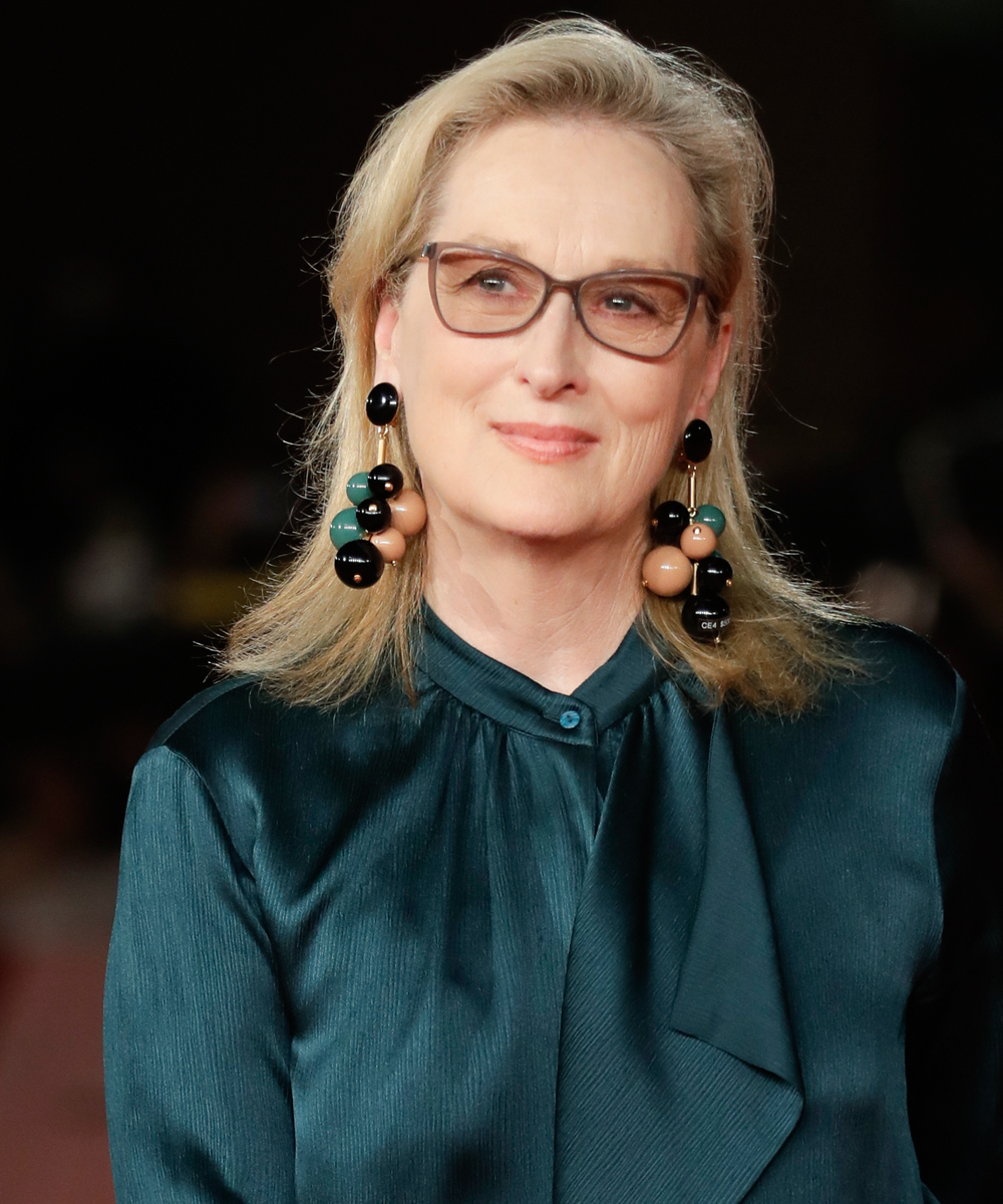 A Meryl Streep es habitual verla hace años con sus gafas puestas en un sinfín de estrenos y premios de cine.