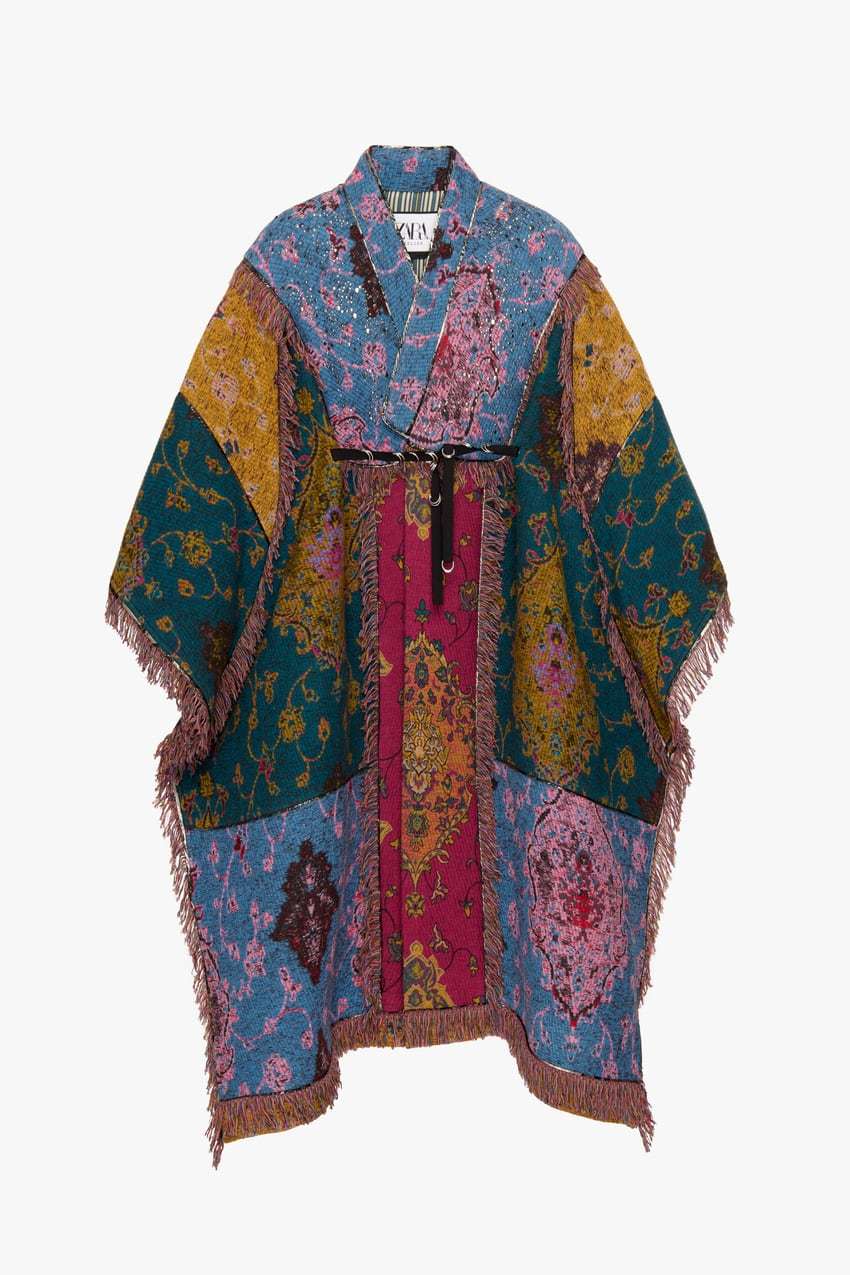 Poncho patchwork limited edition