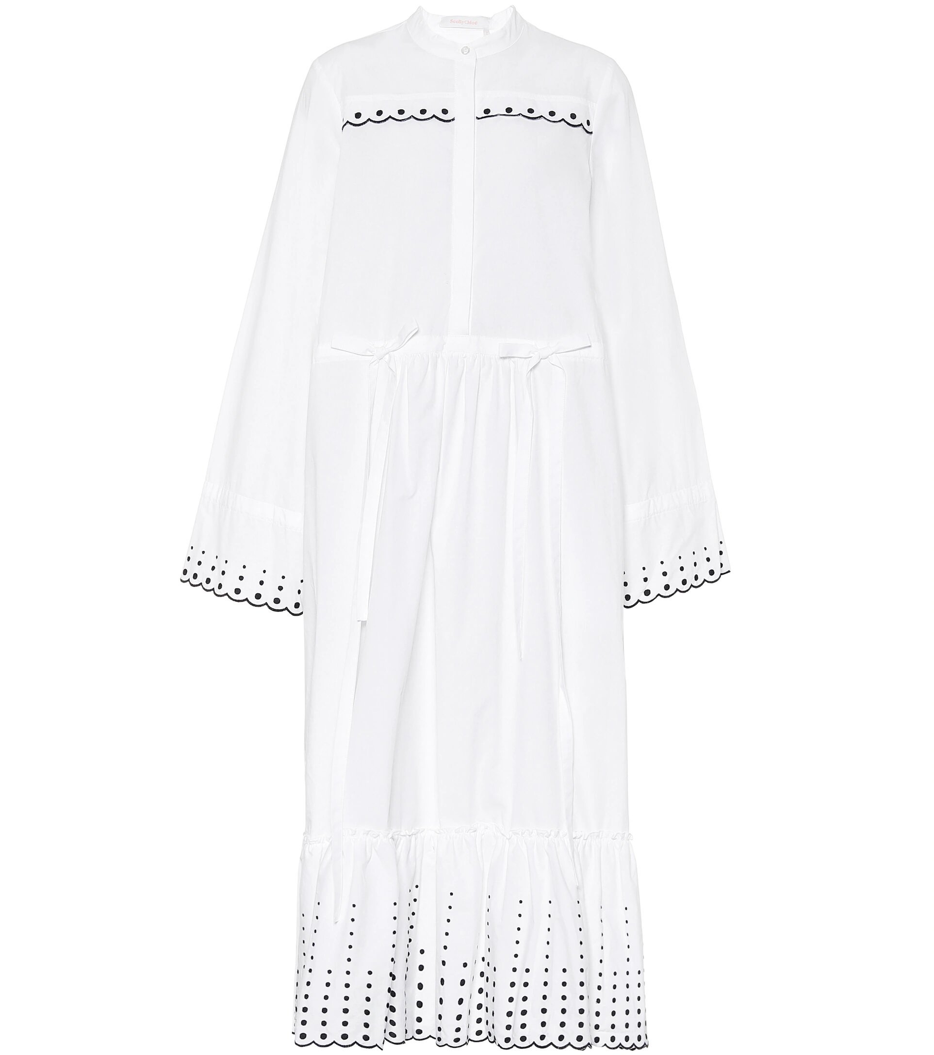 Vestido blanco de See by Chloe.